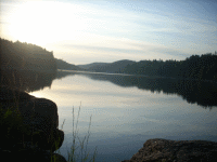 Landschaftsaufnahmen im Morgenlicht